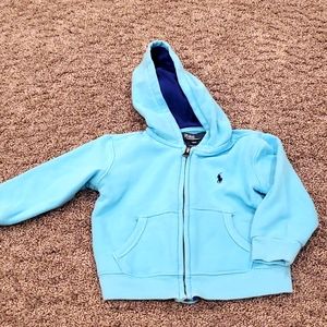 Boys Polo Zip Up sweater